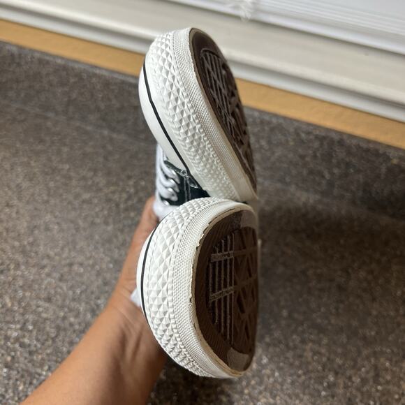 Converse All Star Low Top Black Canvas Shoes Men's 10 Lace Up Sneaker Women's 12 - Picture 7 of 11